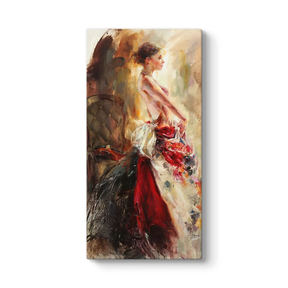 Elegance Woman Tablo - Model 7